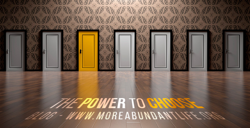 Blog - THE POWER TO CHOOSE by Mari Plasencio