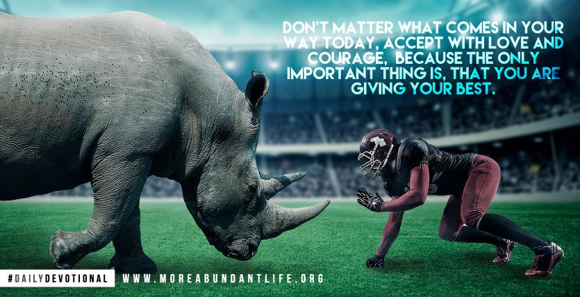 DAILY INSPIRATIONAL / MARCH 13, 2018