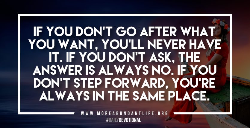 DAILY INSPIRATIONAL / MARCH 24, 2018