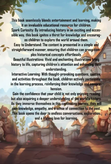 Discovering Our World - A Journey Through History - eBook write by Mari Placensio - Back Cover - Moreabundantlife.org