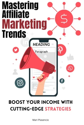 Course Mastering Affiliate Marketing Trends: Boost Your Income with Cutting-edge Strategies by Mari Placensio - Front Cover - Moreabundantlife.org